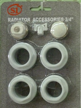 Комплект для монтажа радиаторов 3/4" (без кронштейнов), S1-07